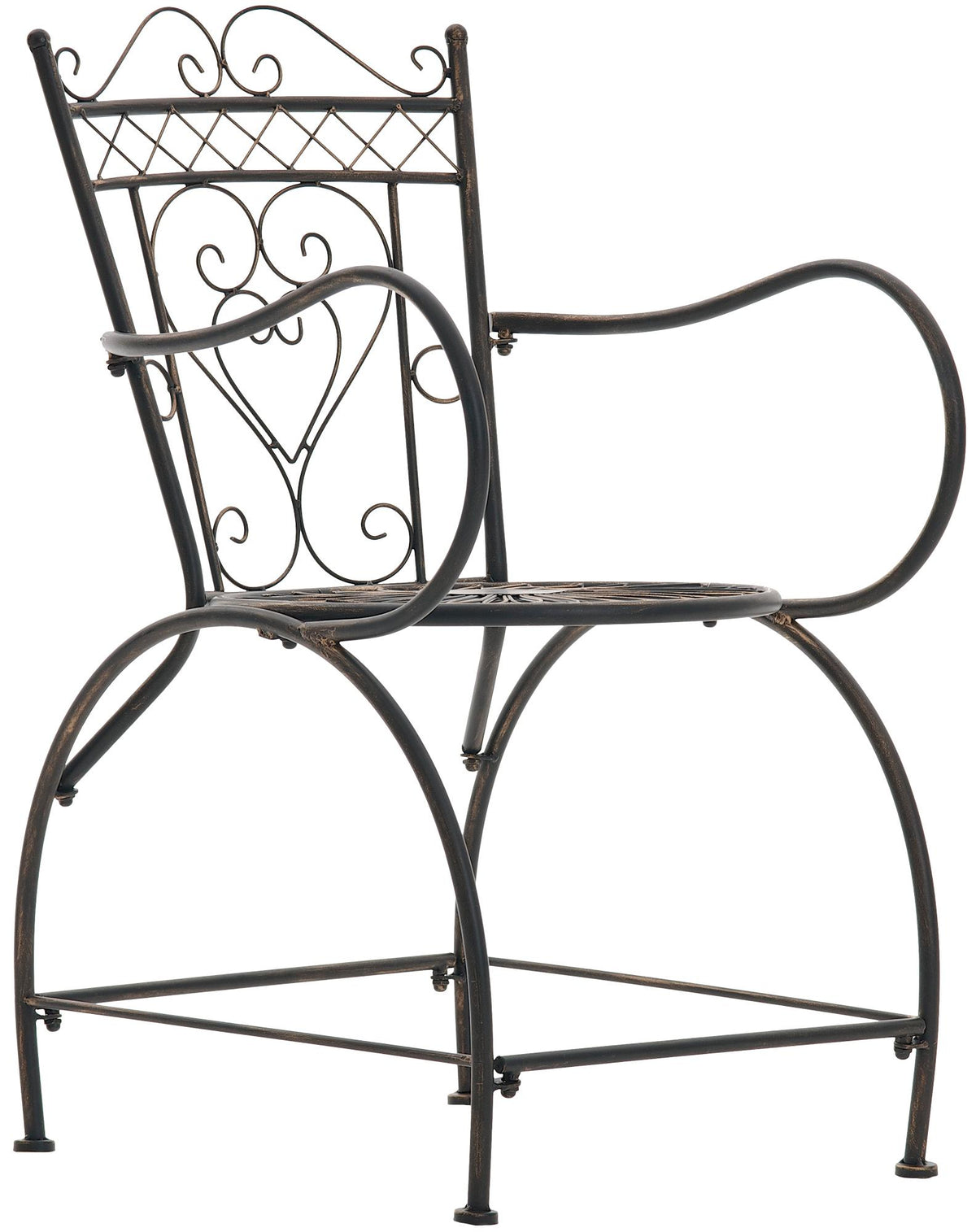 Stoel Sheela bronzen bronze