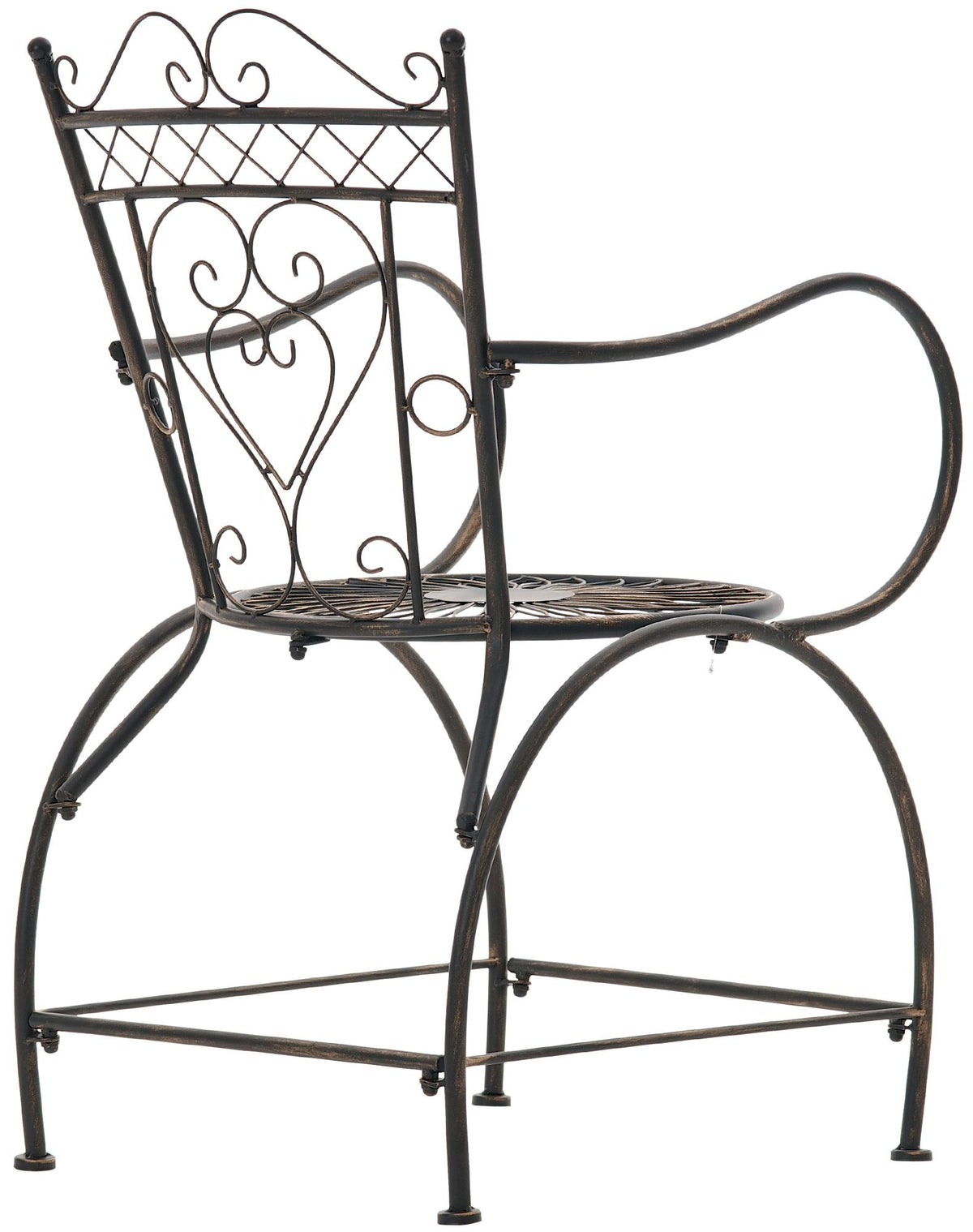 Stoel Sheela bronzen bronze