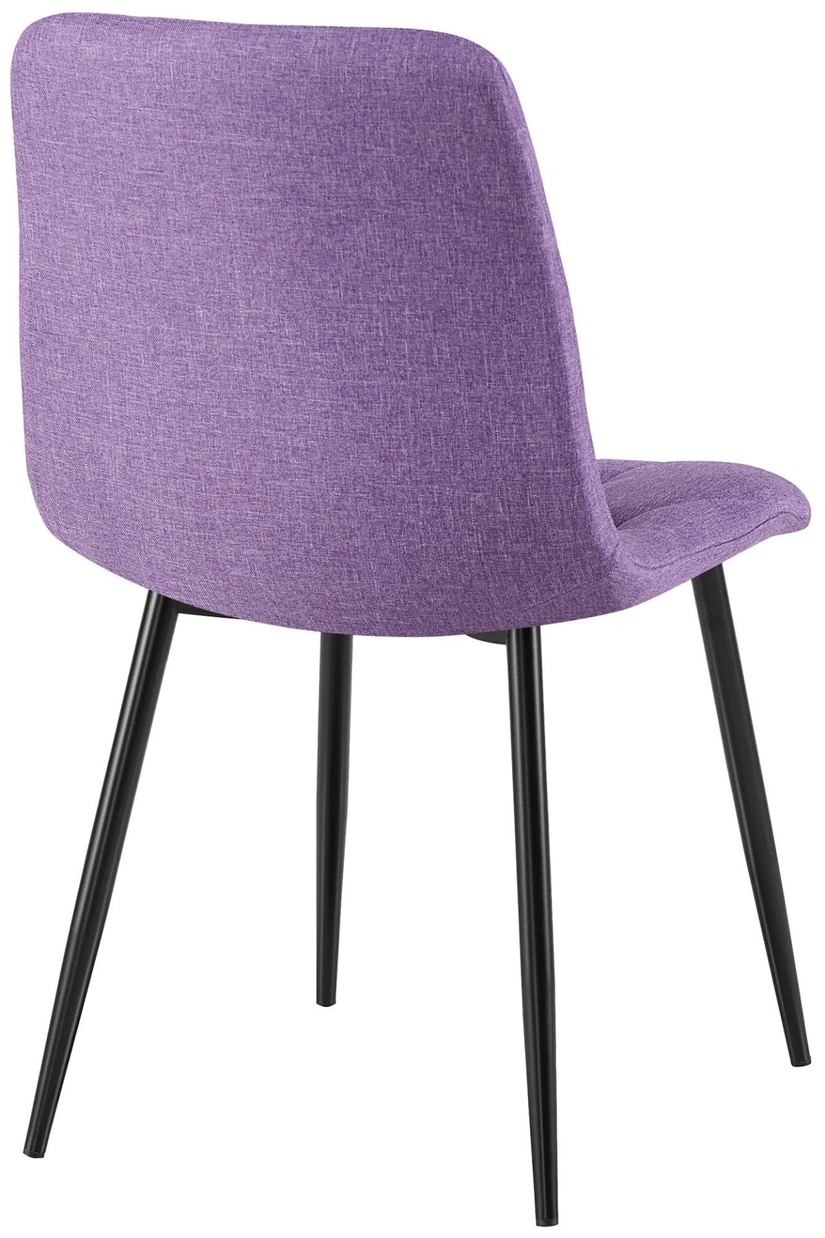 Eetkamerstoel Clairton fluweel Stof,purper lila