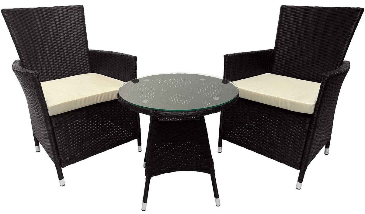 Loungeset Fireda donkerbruin dunkelbraun