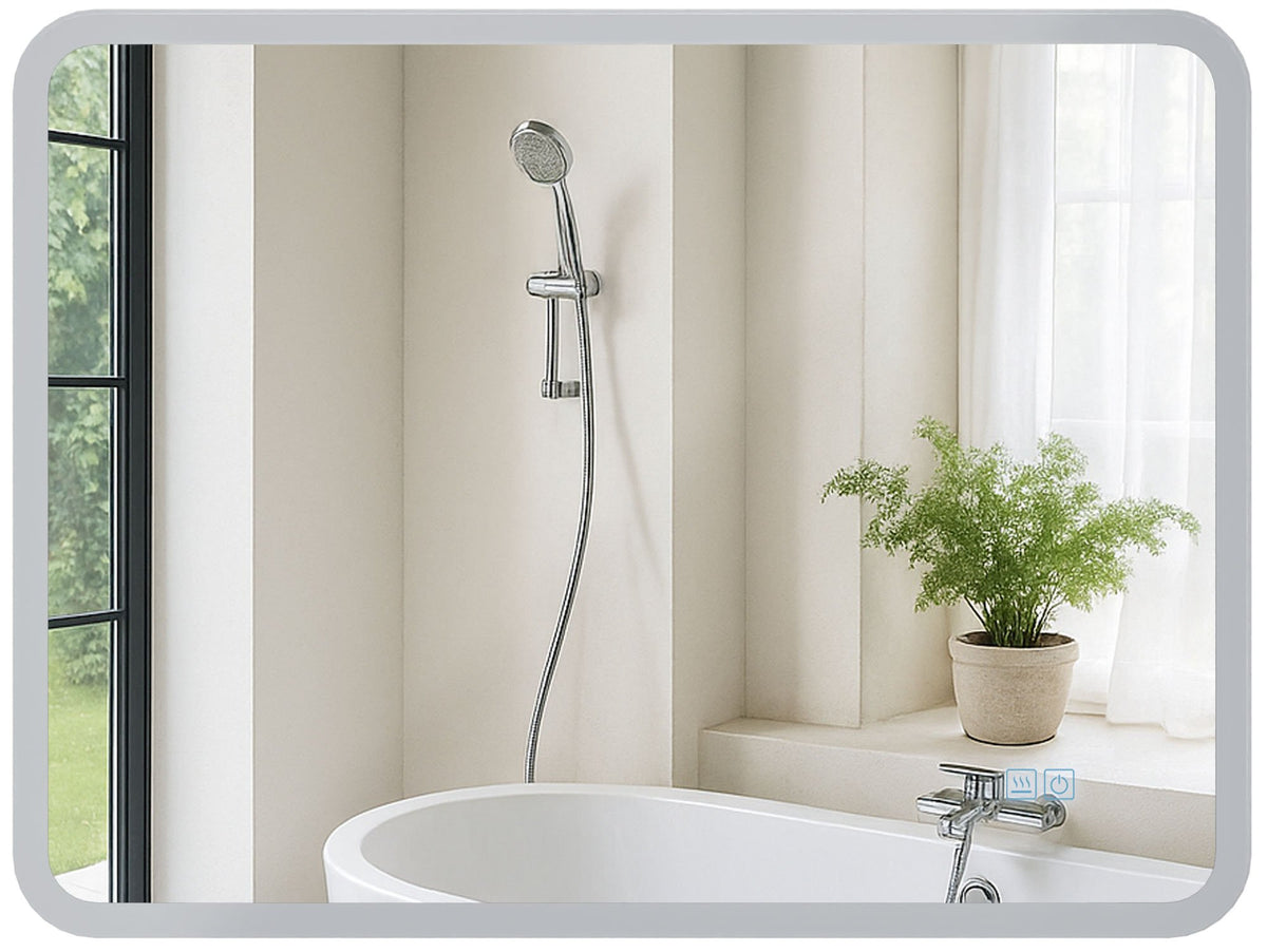 Badkamerspiegel Jericho 60x80 cm klarglas
