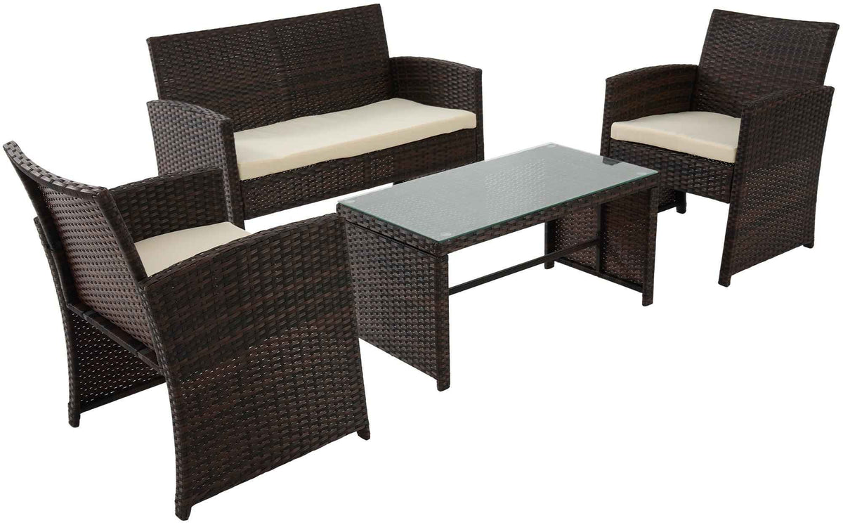 Loungeset Toruba bruin braun