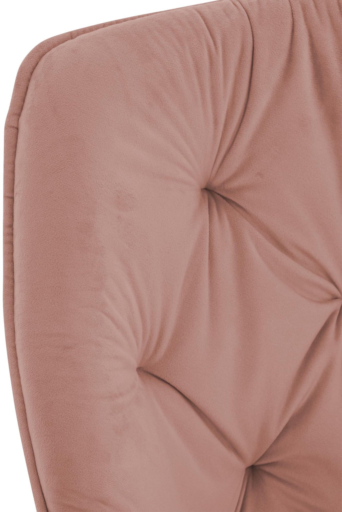 Set van 2 eetkamerstoelen Tanna fluweel rosa rosa