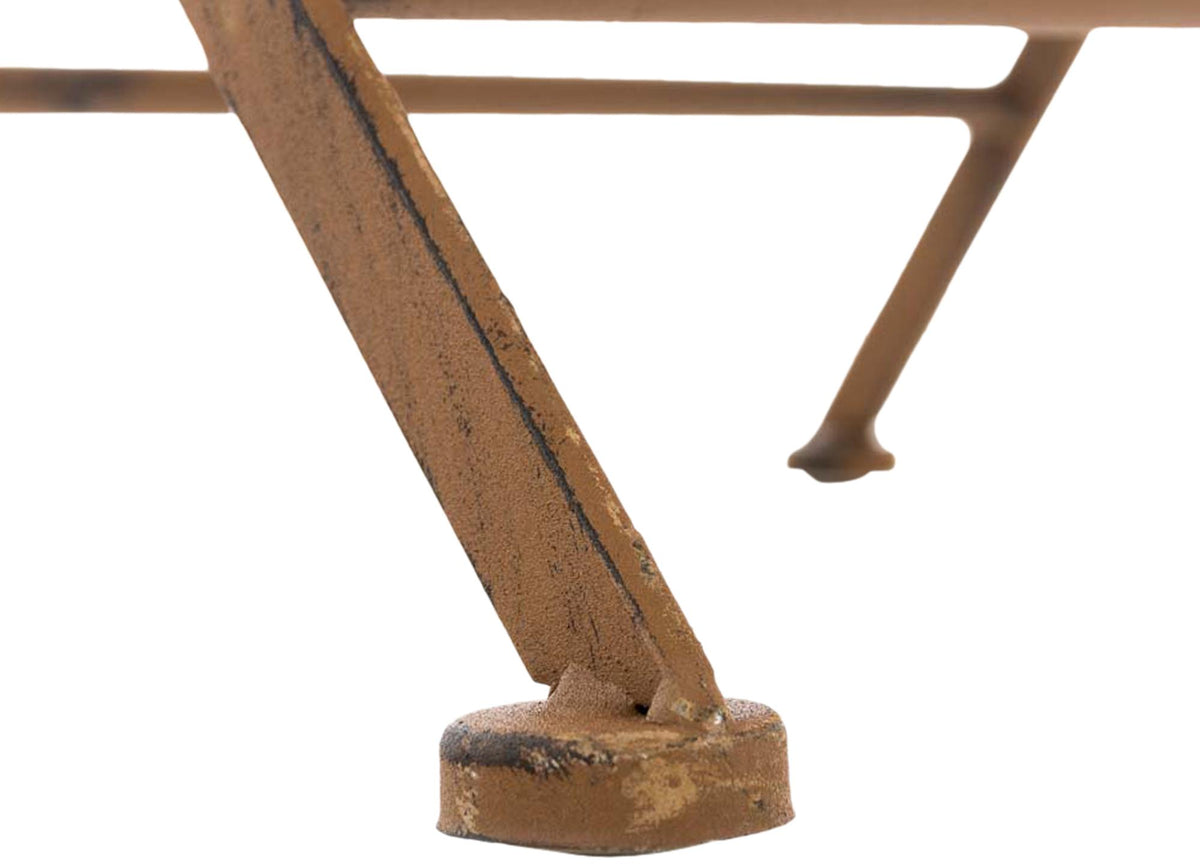 Set van 2 tuinstoelen Sibell antiek bruin antik braun