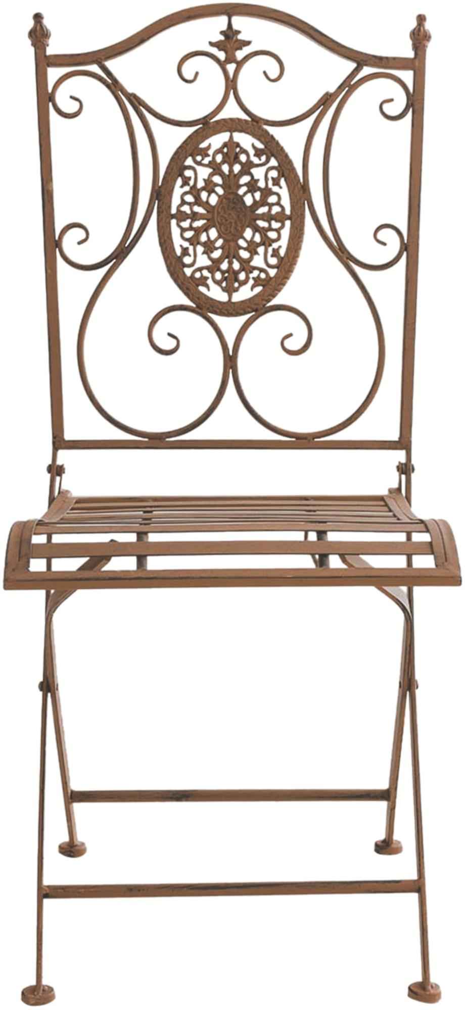 Set van 2 tuinstoelen Sibell antiek bruin antik braun