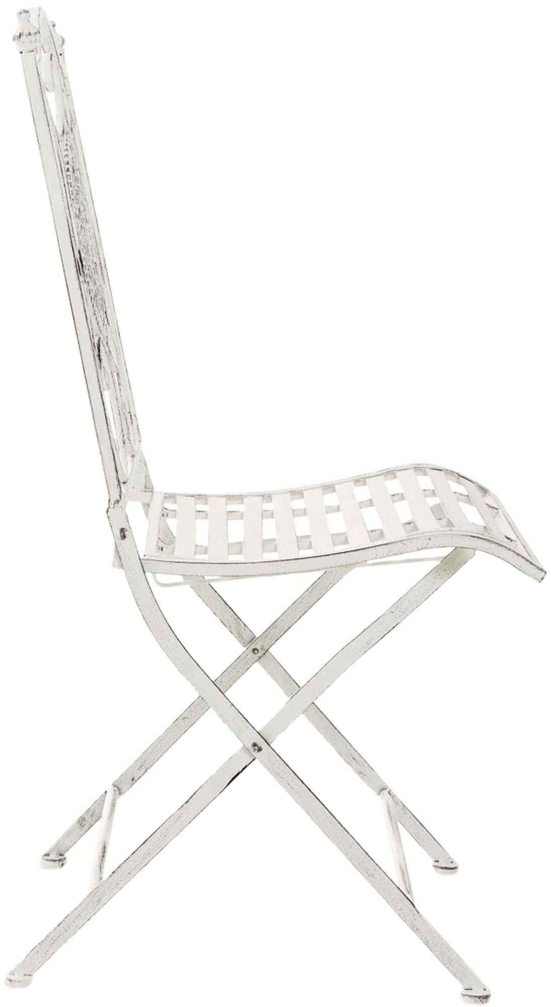 Set van 2 tuinstoelen Sibell antiek/wit antik weiß