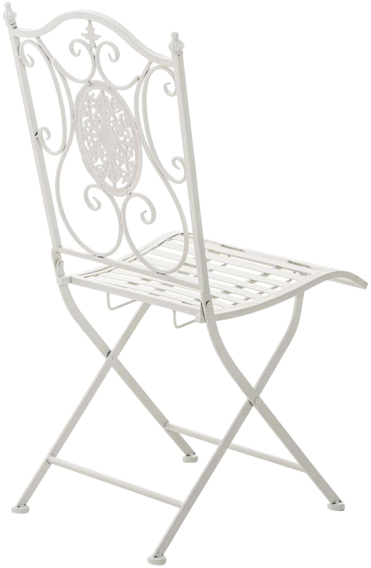 Set van 2 tuinstoelen Sibell wit weiß