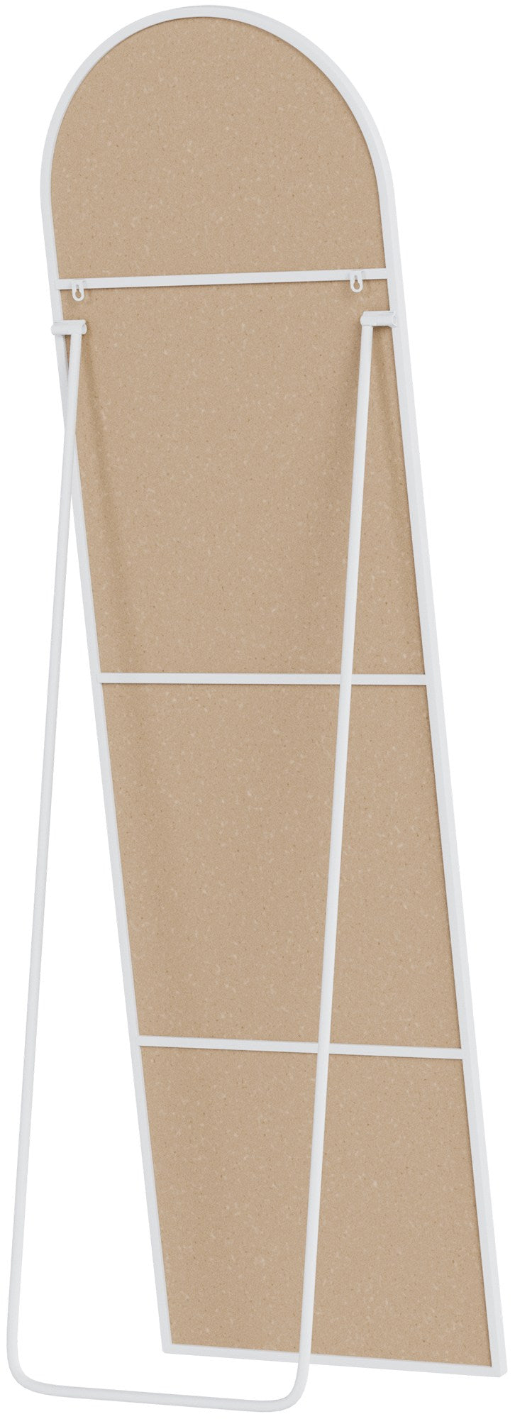 Spiegel Moline 140x40 cm weiß matt