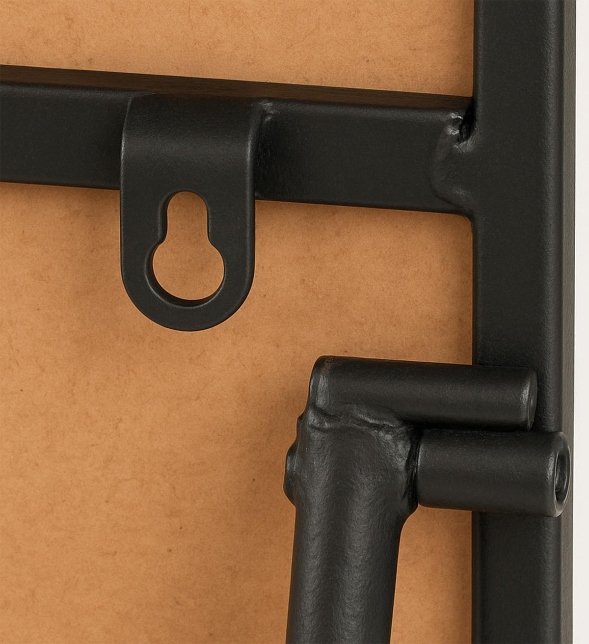 Spiegel Gurnee mat zwart,150x50 cm schwarz-matt