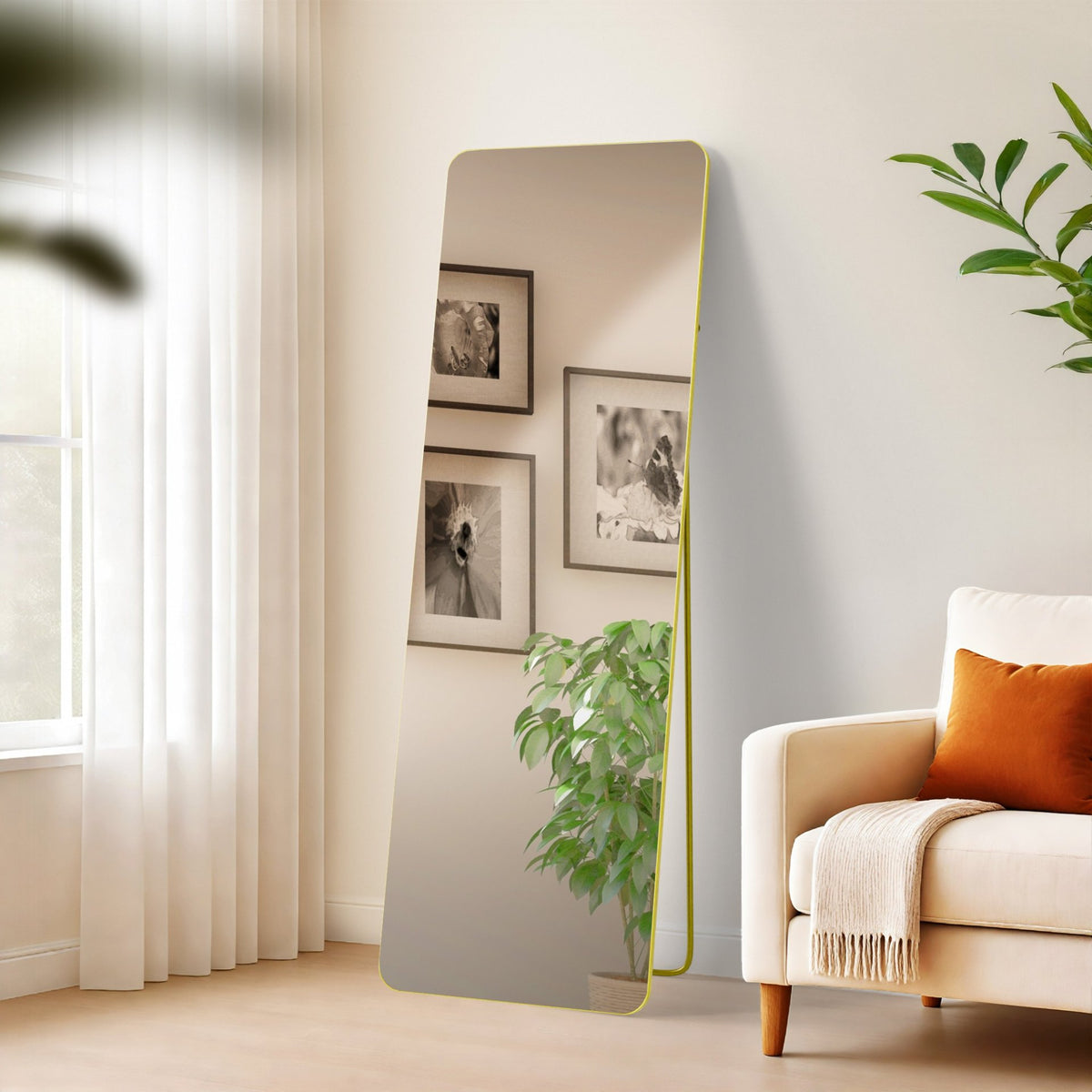 Spiegel Gurnee goudglans,150x50 cm gold glanz