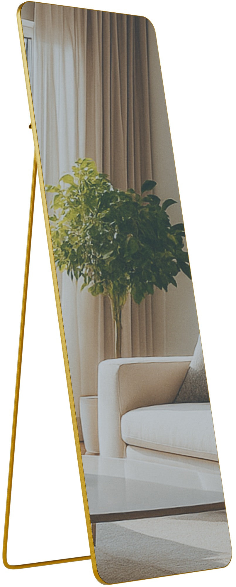 Spiegel Gurnee goudglans,150x50 cm gold glanz