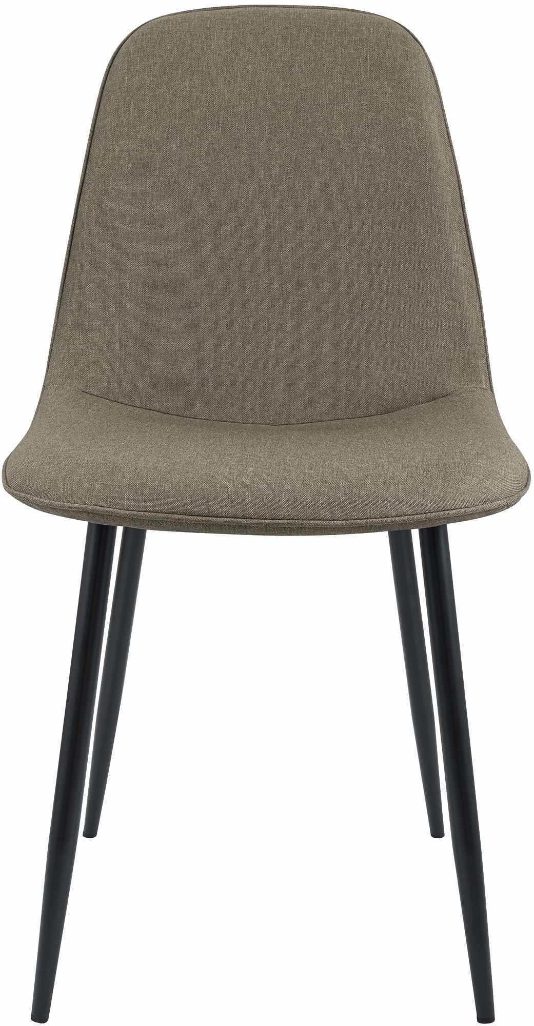 Set van 4 eetkamerstoelen Maryam taupe,Stof taupe