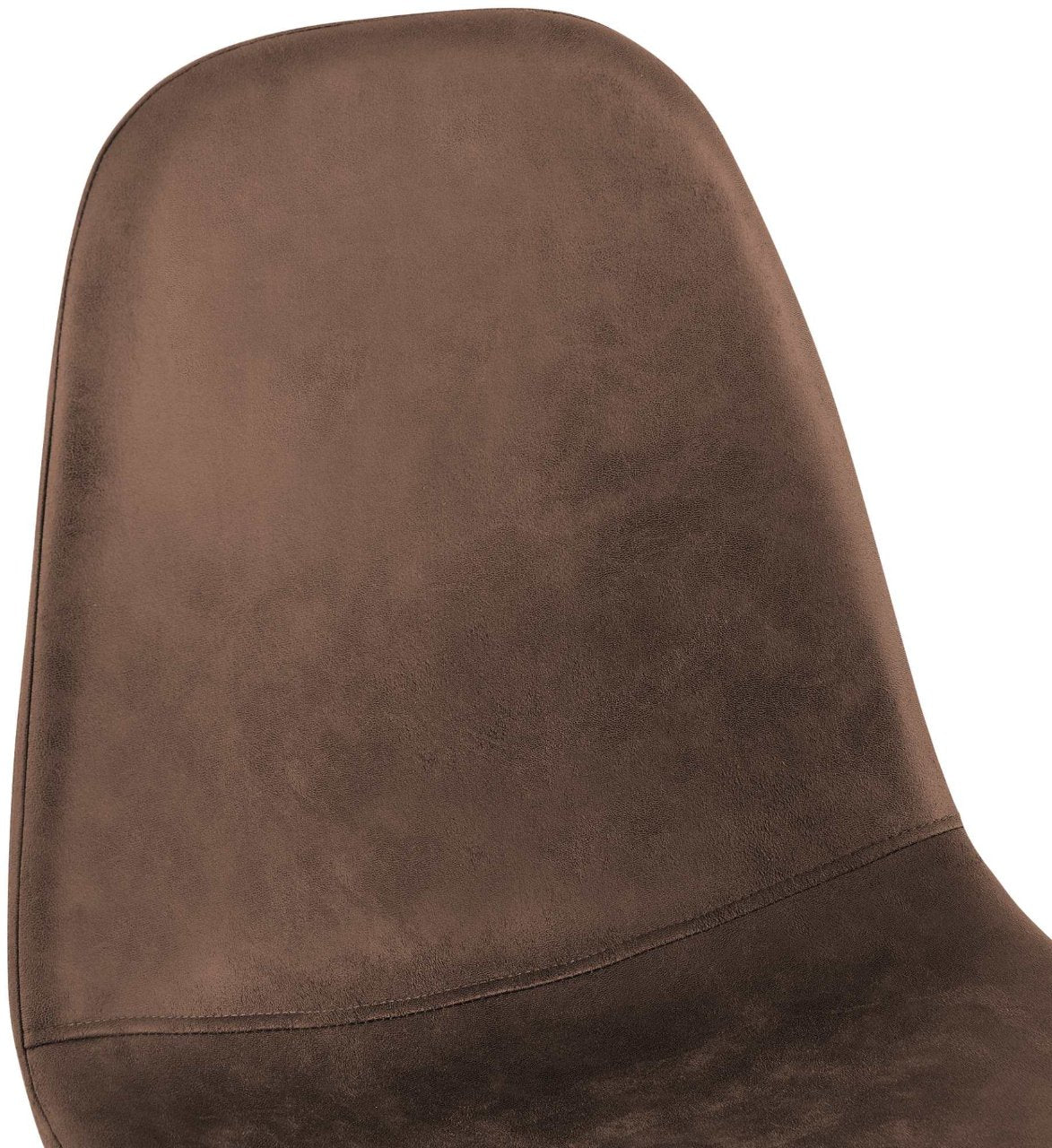 Eetkamerstoel Napier bruin,Vintage kunstleer braun