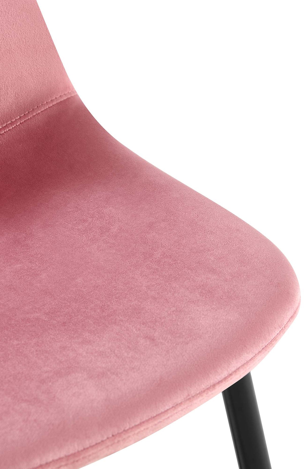 Eetkamerstoel Napier roze,Fluweel pink
