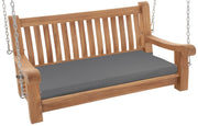 Schommelbank Joyce met zitkussen donkergrijs,106x48x8 cm dunkelgrau