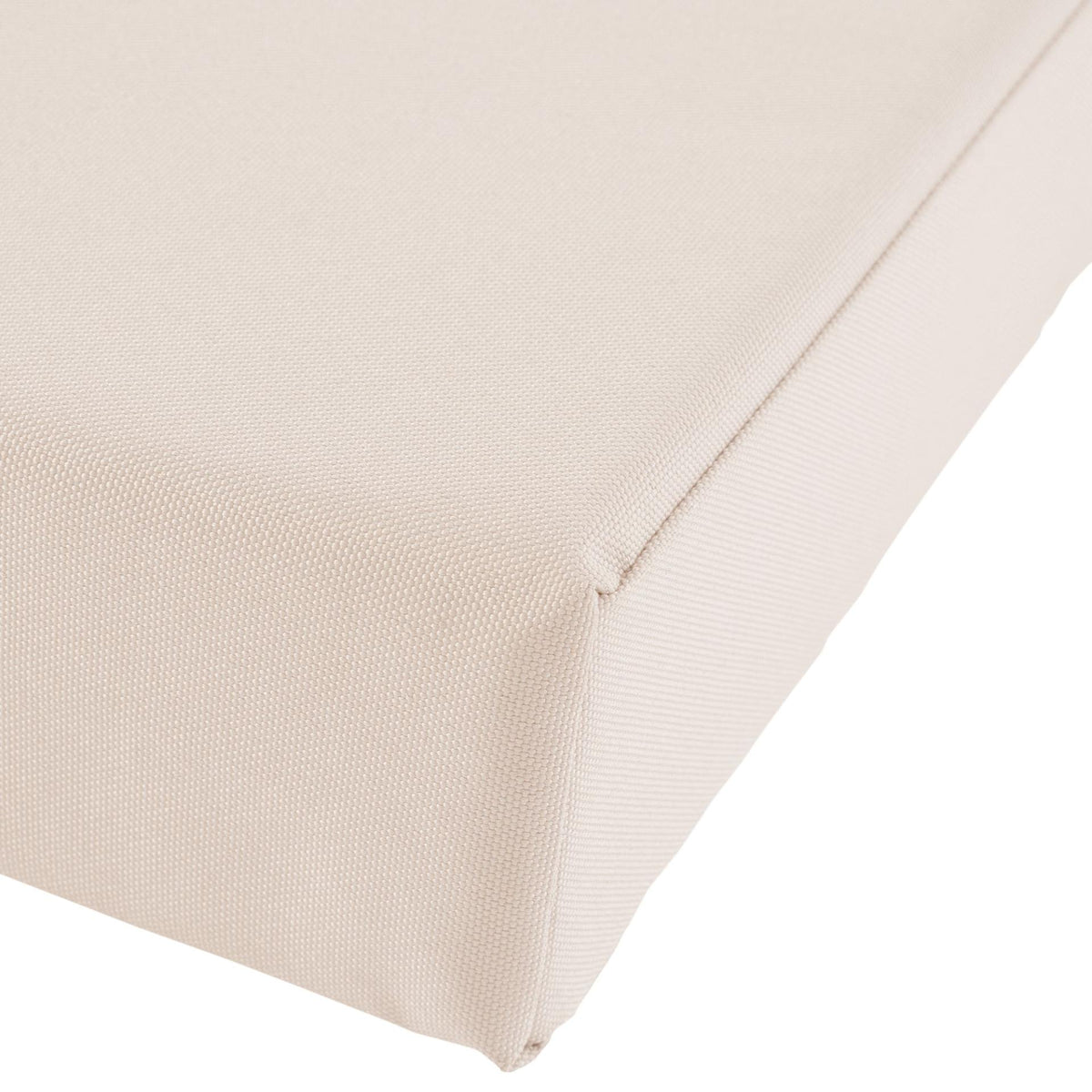 Tuinbank Teakhout Jackson met Zitkussen creme,106x48x8 cm creme