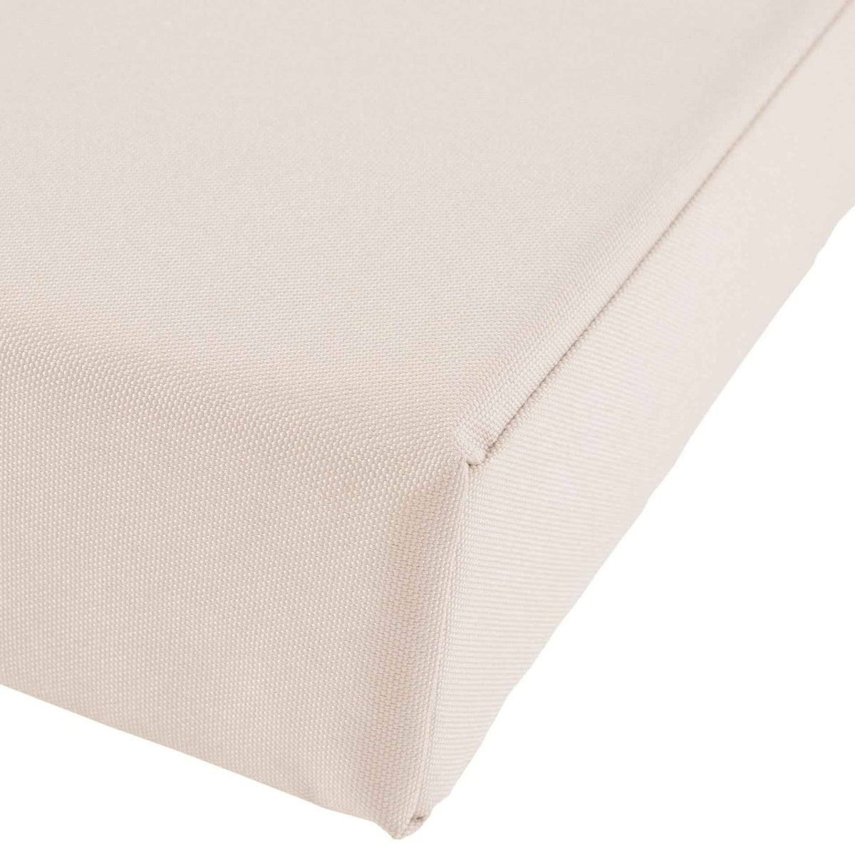 Tuinbank Teakhout Jackson met Zitkussen creme,106x48x8 cm creme