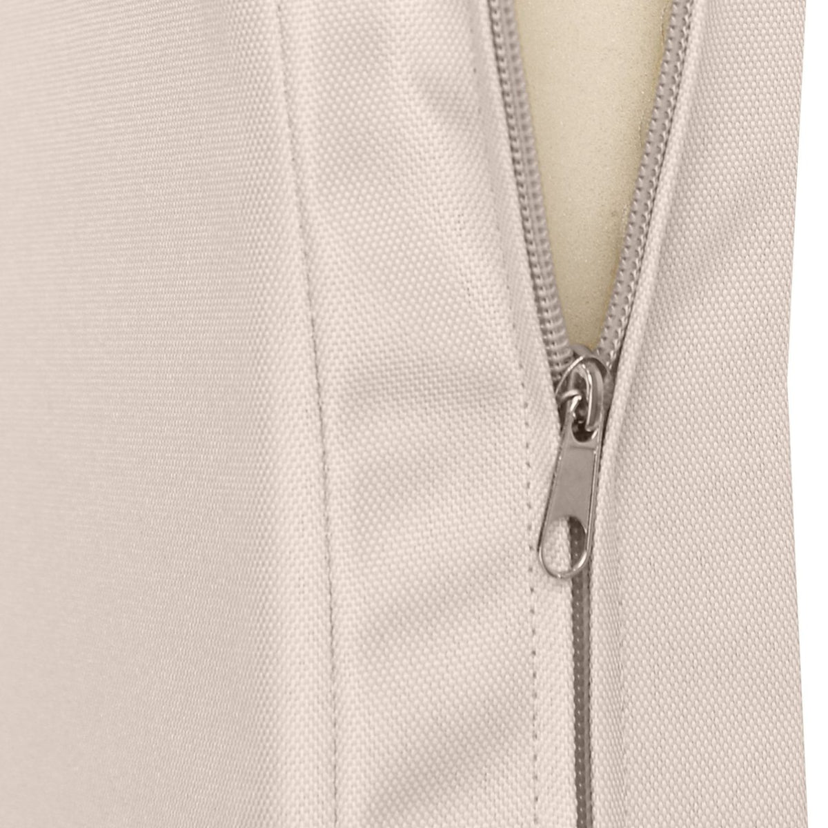 Tuinbank Teakhout Jackson met Zitkussen creme,106x48x8 cm creme