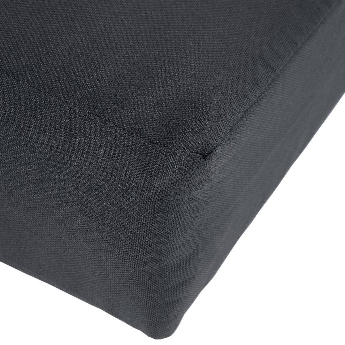 Teakbank Daxon mit Sitzkissen 150 cm dunkelgrau