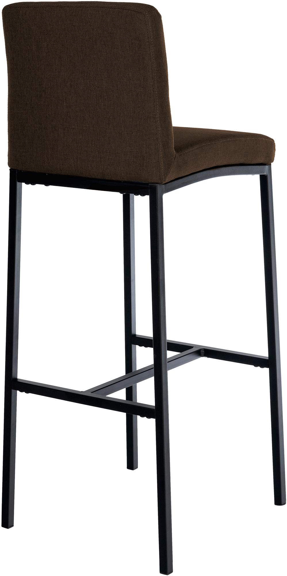 Set van 2 barkrukken Freeport bruin,Stof braun