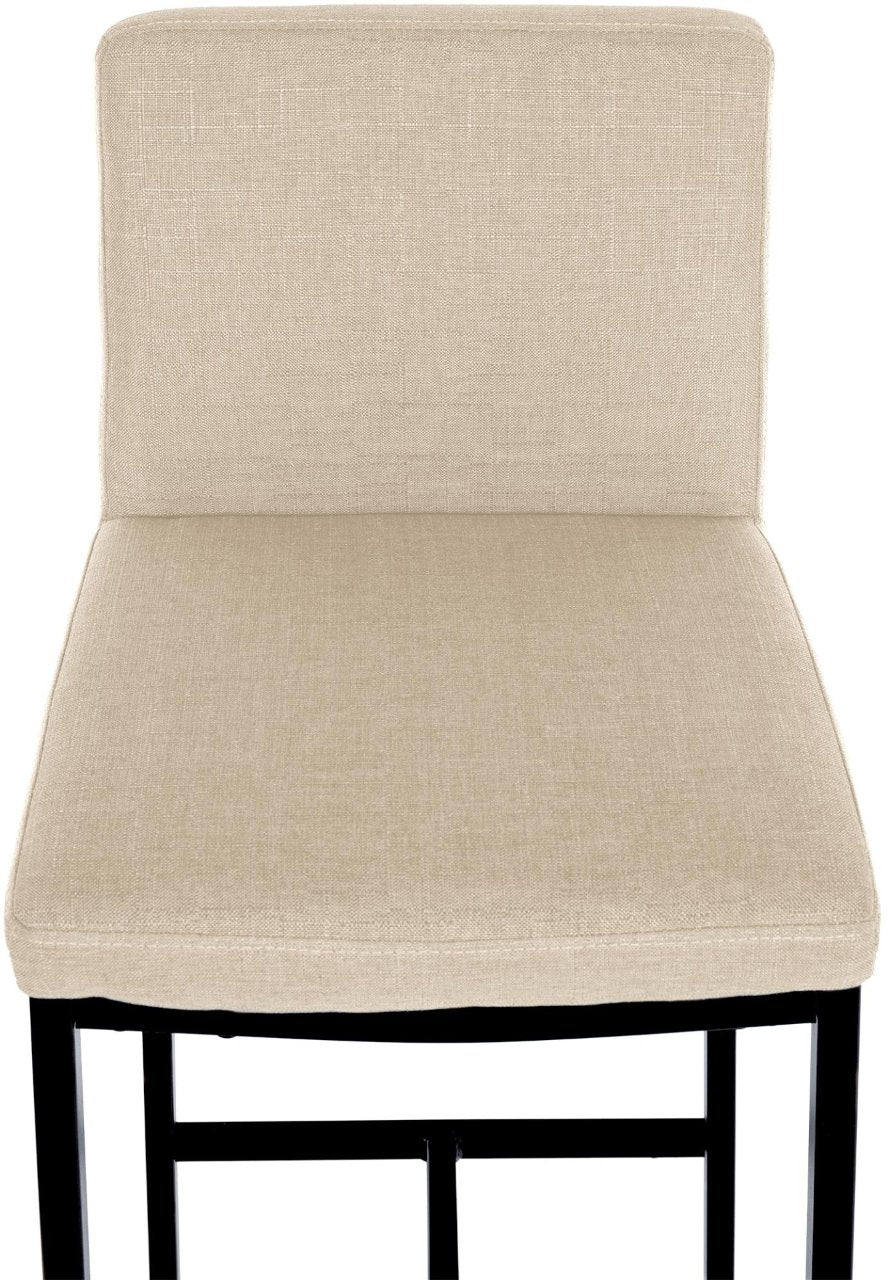 Set van 2 barkrukken Freeport creme,Stof creme