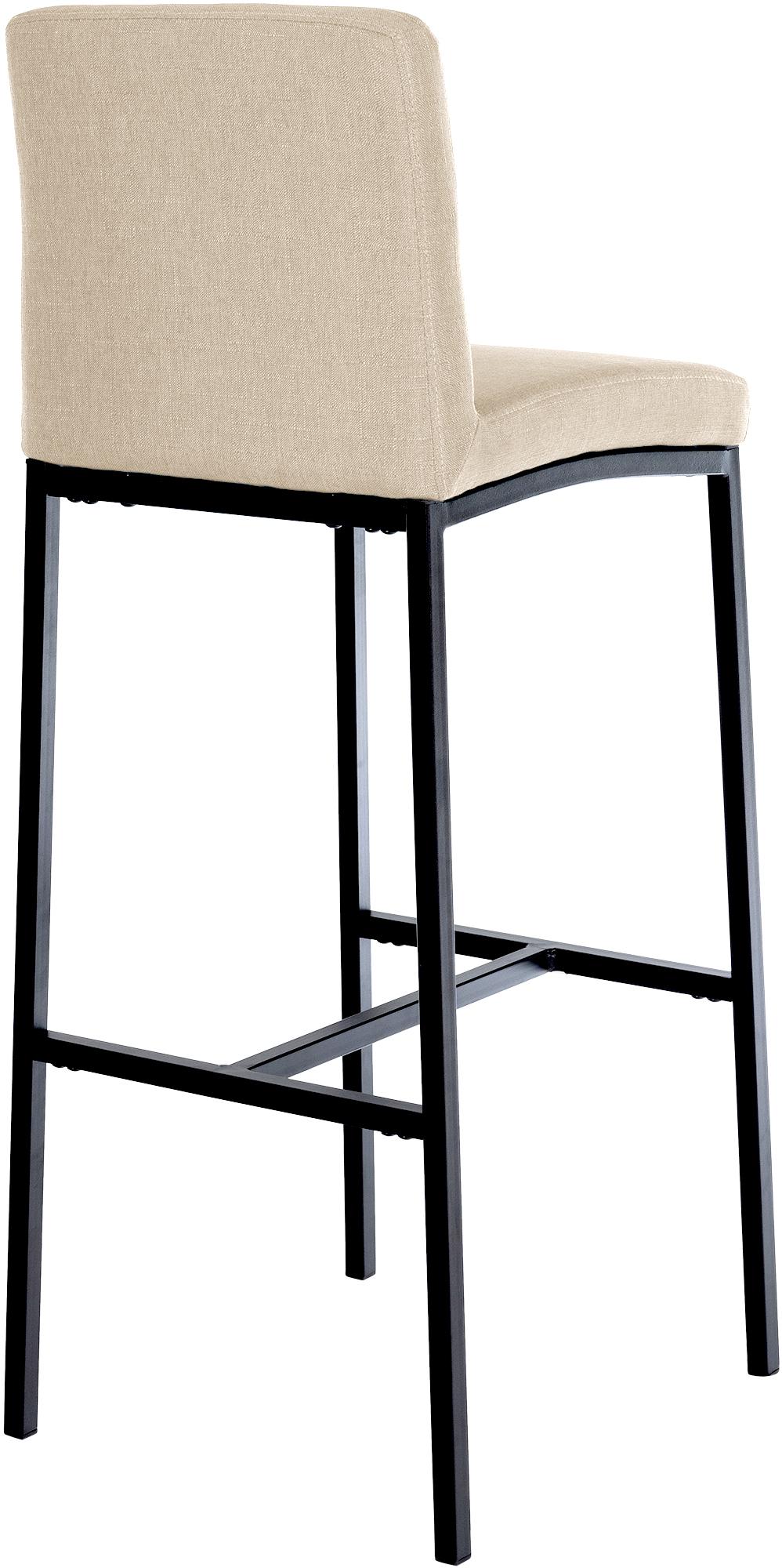 Set van 2 barkrukken Freeport creme,Stof creme