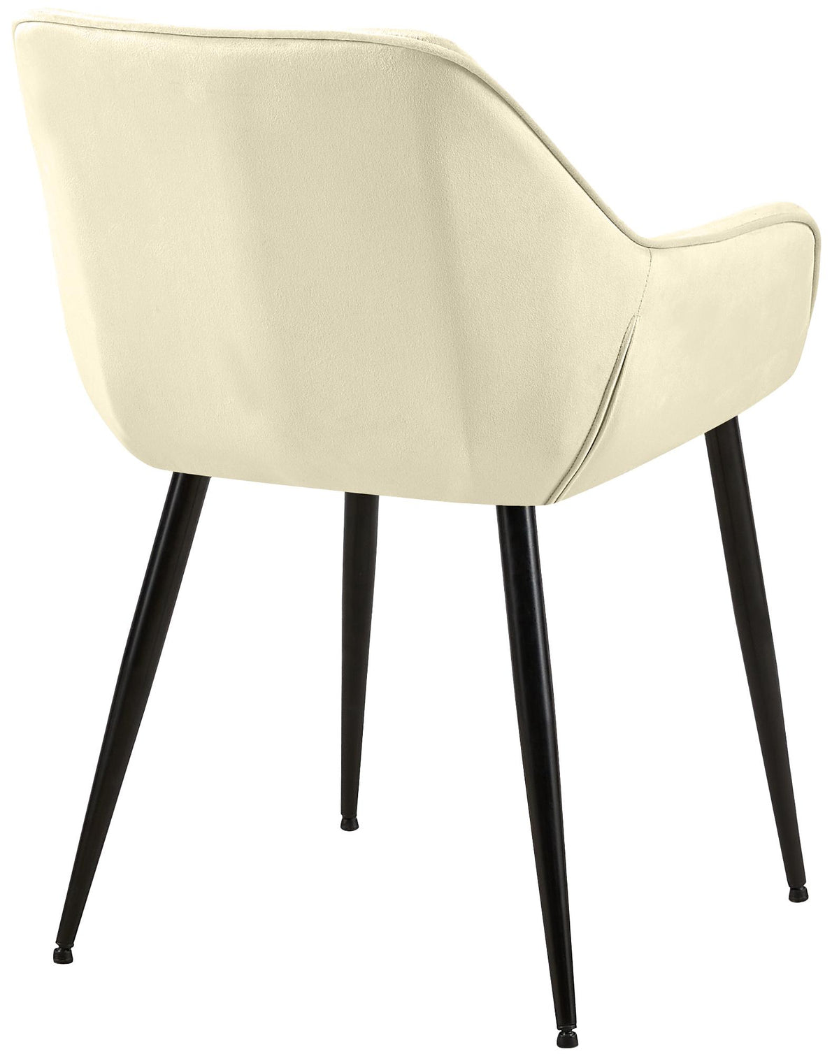 Esszimmerstuhl Vessa Samt creme