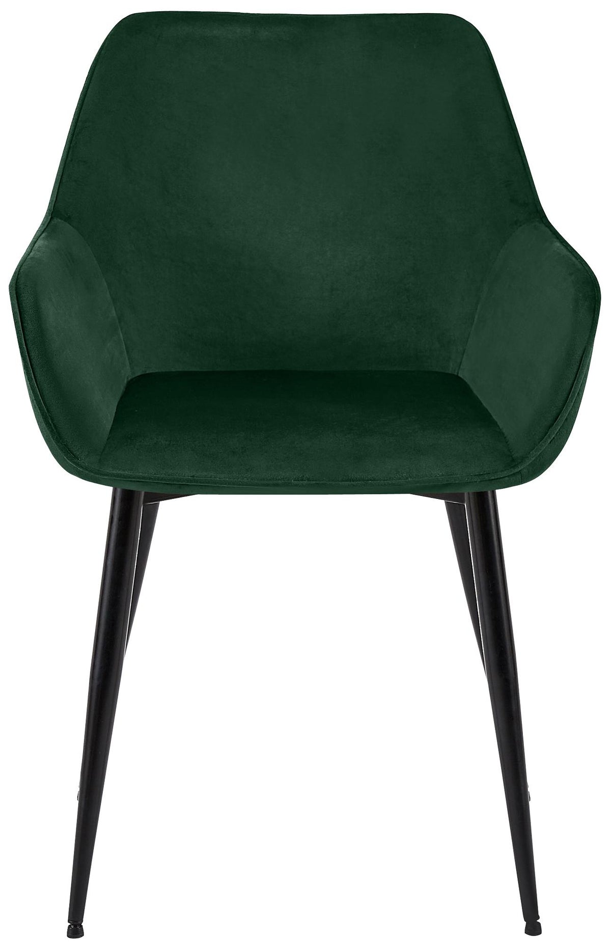 Eetkamerstoel Luena groen,Fluweel grün