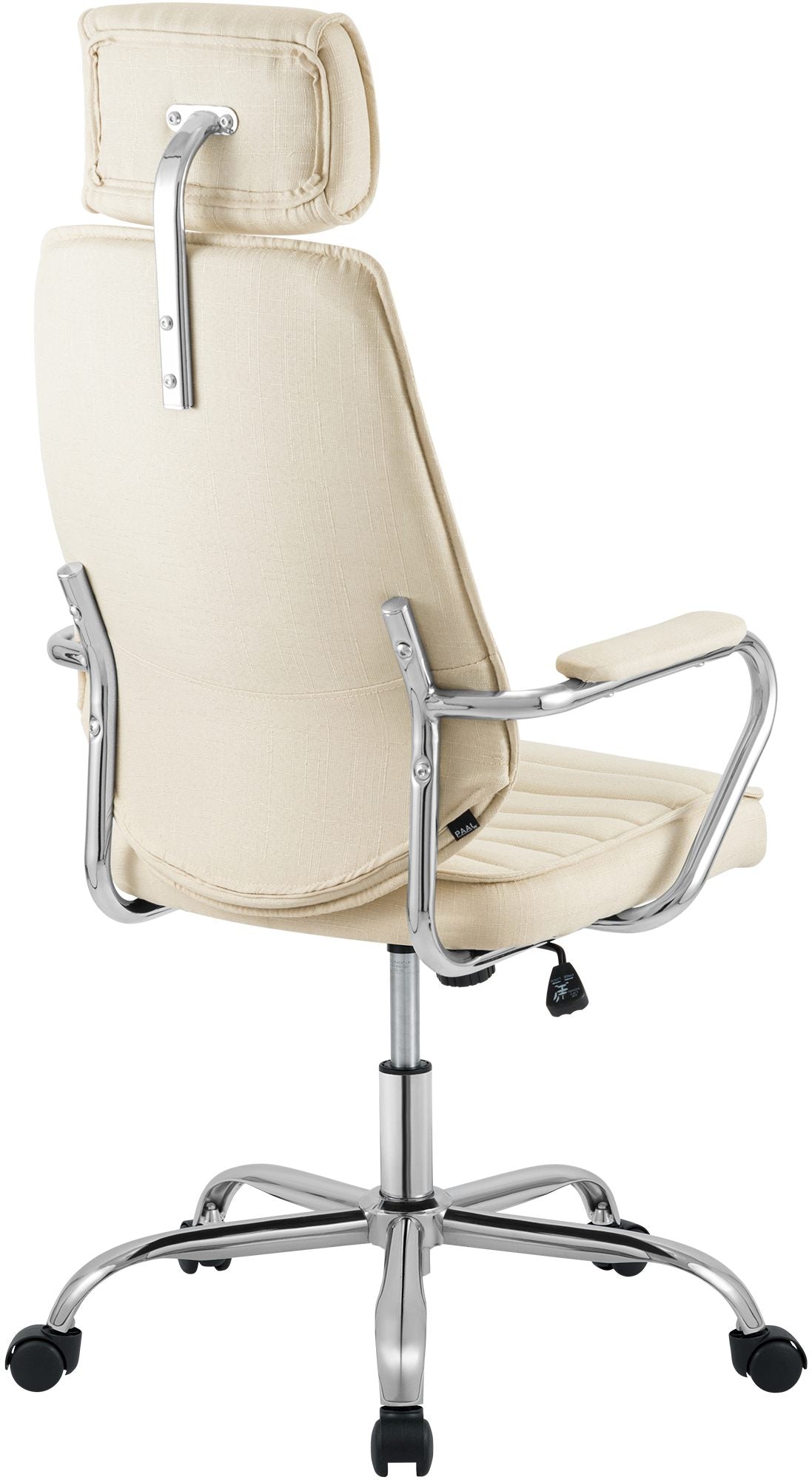 Bureaustoel Rako stof creme creme