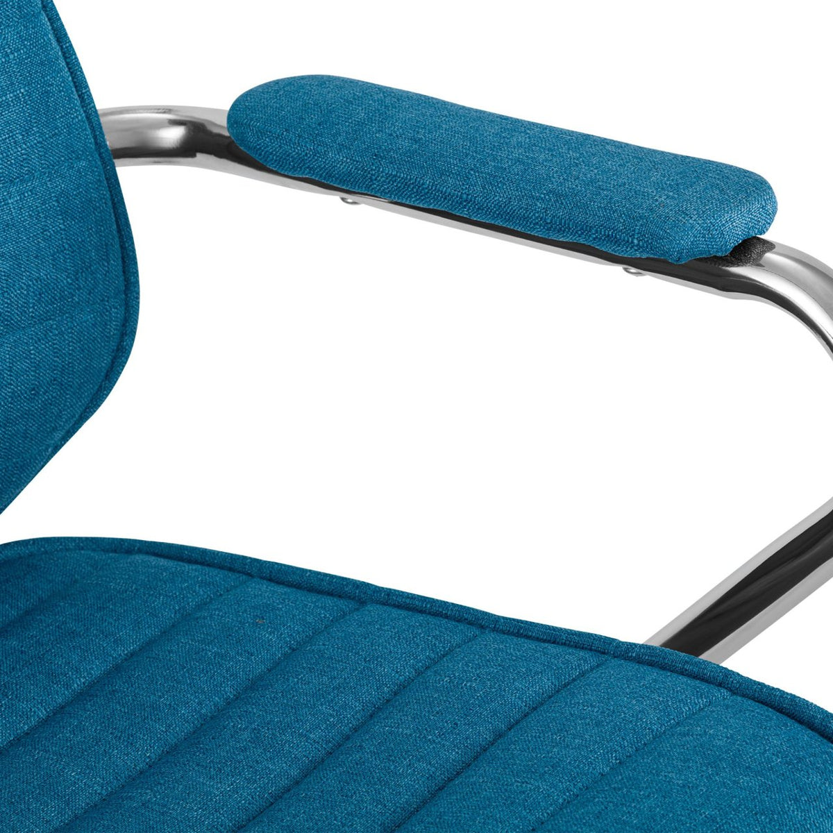 Bureaustoel Rako stof blauw blau