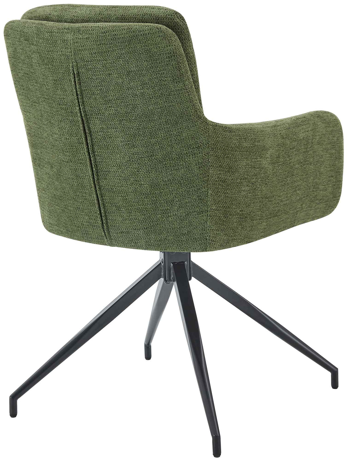Set van 2 eetkamerstoelen Pickett stof groen grün