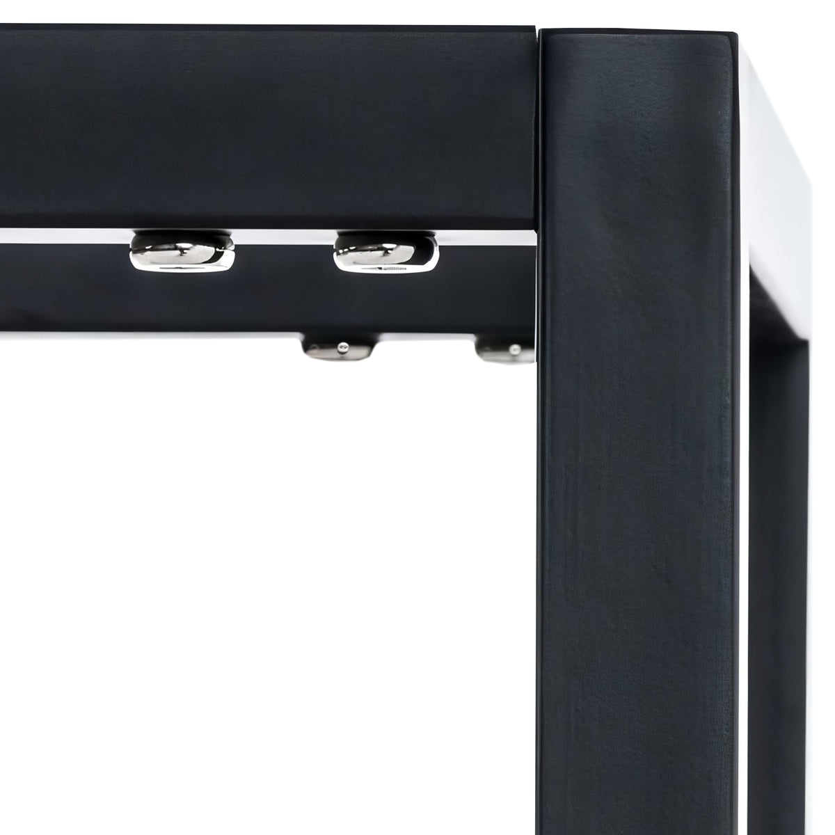Houtopslag Hilta zwart,25x100x100 cm schwarz