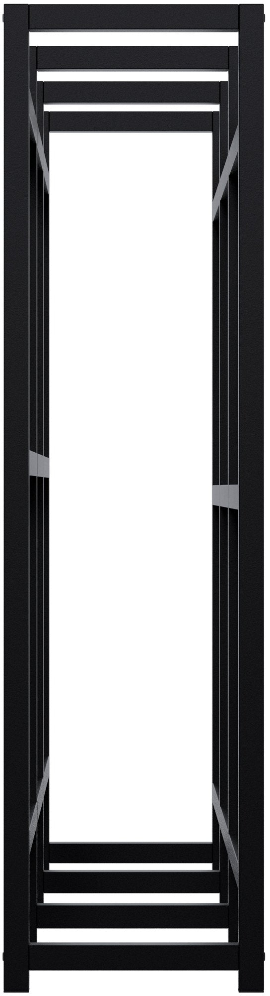 Krattenrek Stack zwart,116x135x31 cm schwarz