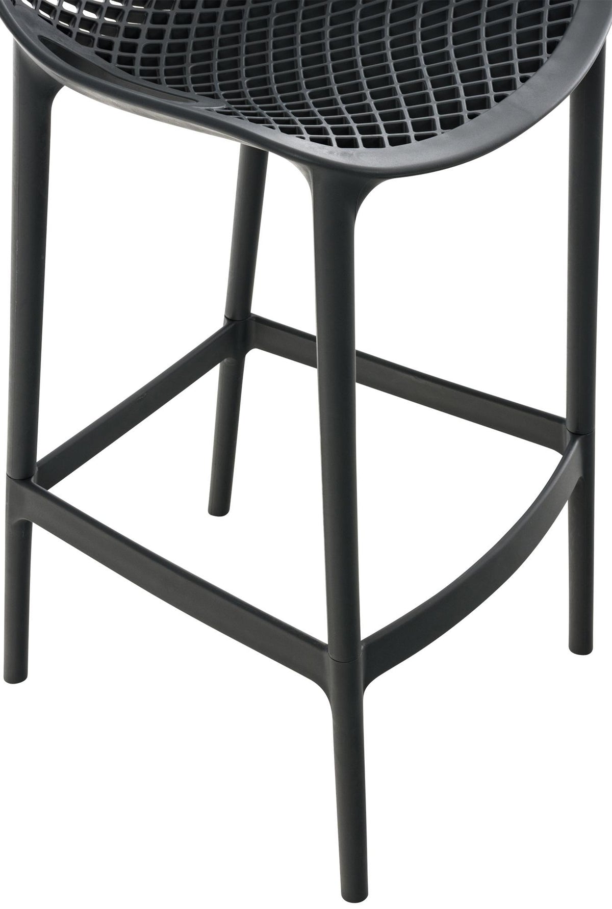 Set van 2 barkrukken Air zwart schwarz