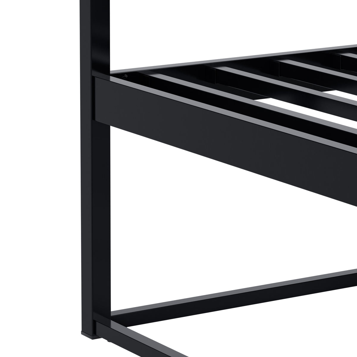 Hemelbed Batoni 140 x 200 cm schwarz