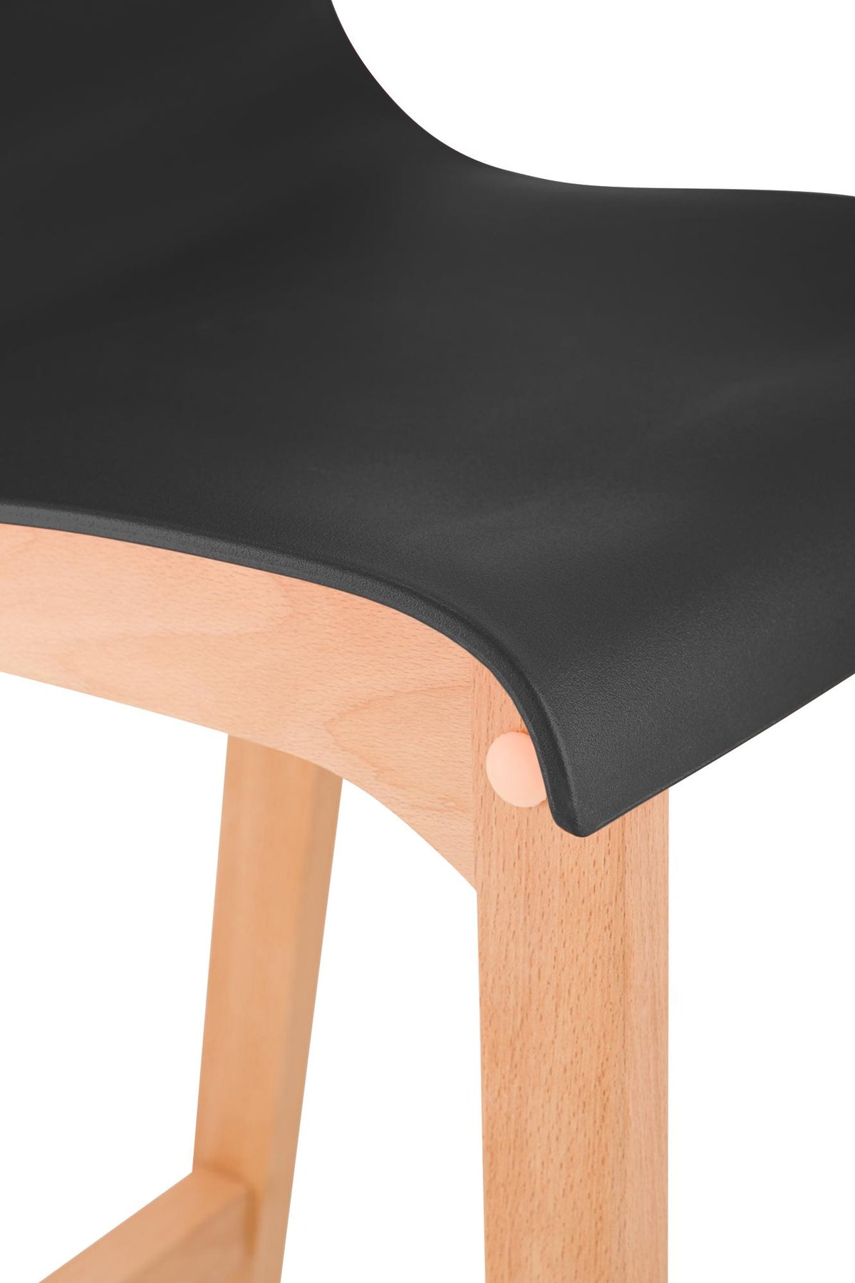 Barkruk Hover Natura zwart schwarz