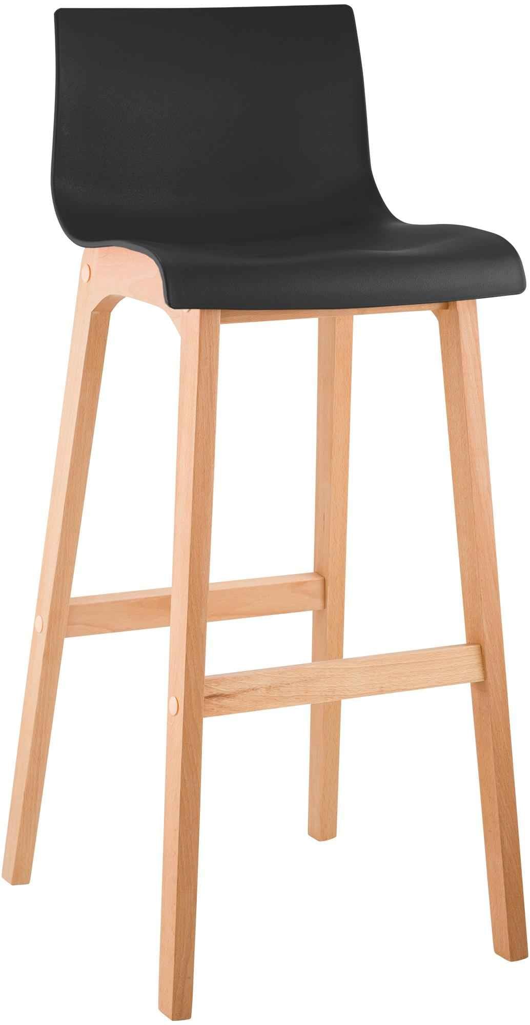 Barkruk Hover Natura zwart schwarz