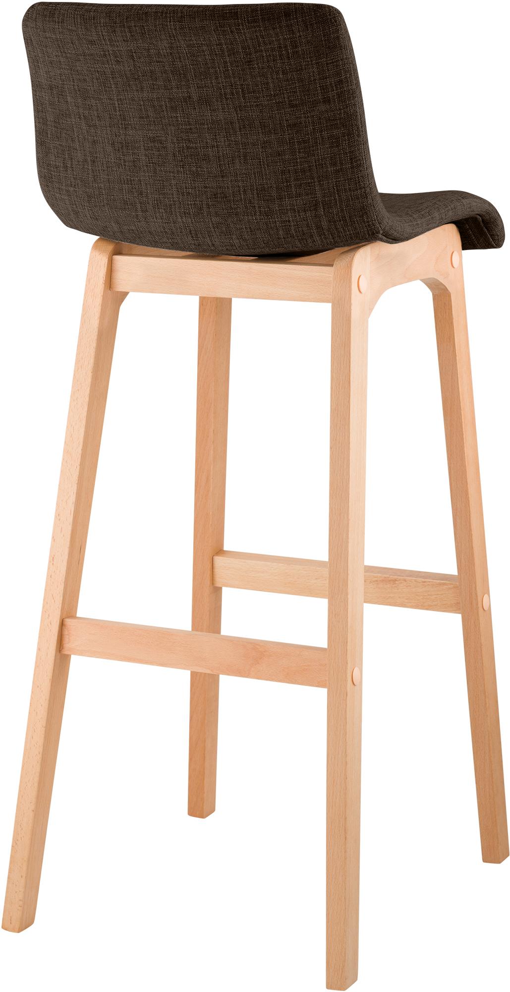 Barkruk Hover Stof Natura bruin braun