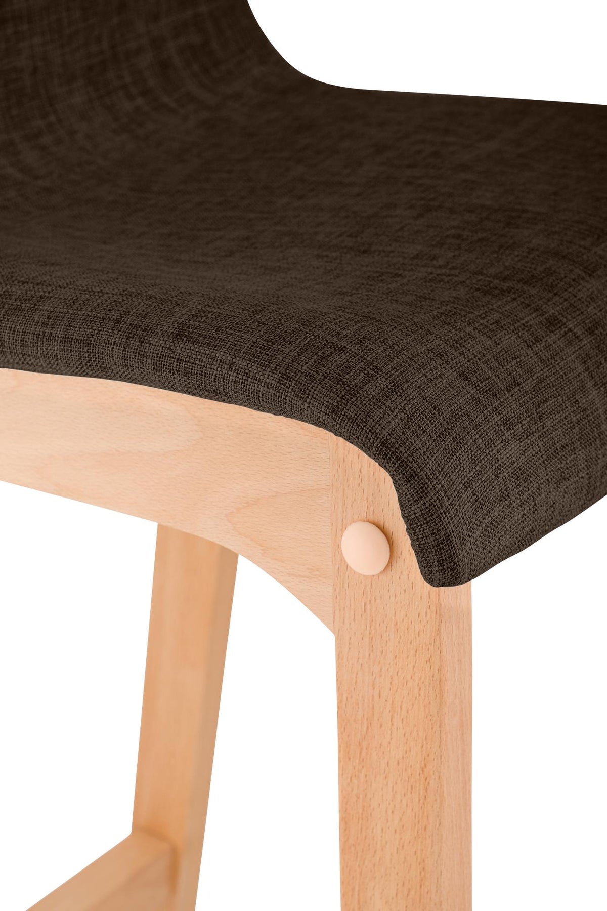 Barkruk Hover Stof Natura bruin braun
