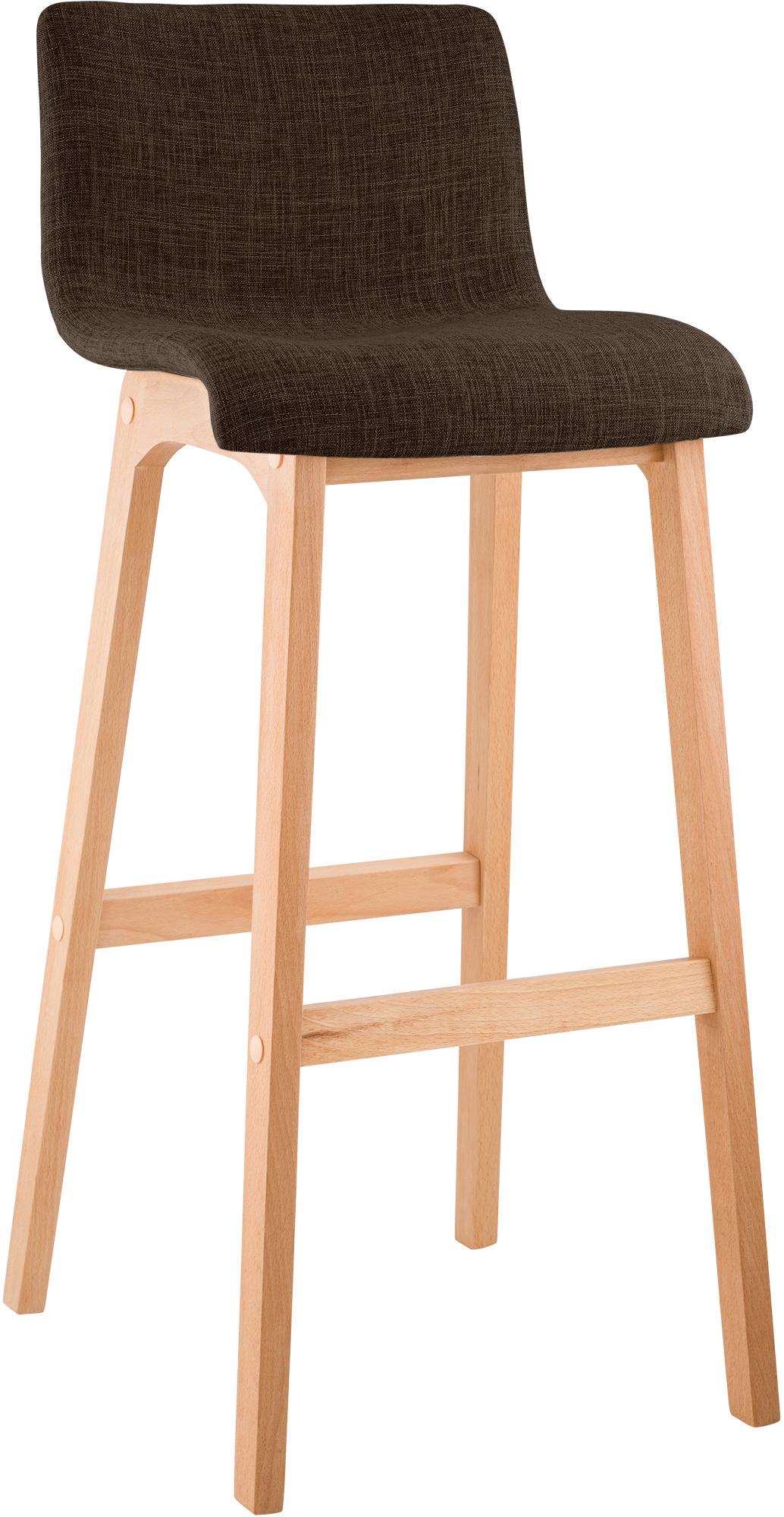 Barkruk Hover Stof Natura bruin braun