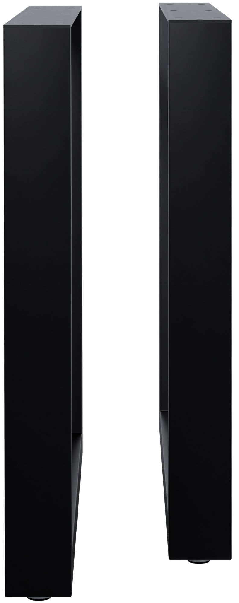 Tafelpoten Ilkan 80 cm,zwart schwarz