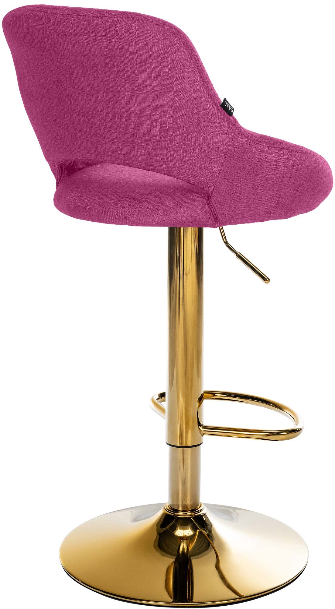 Barkruk Milet stof purper,goud lila
