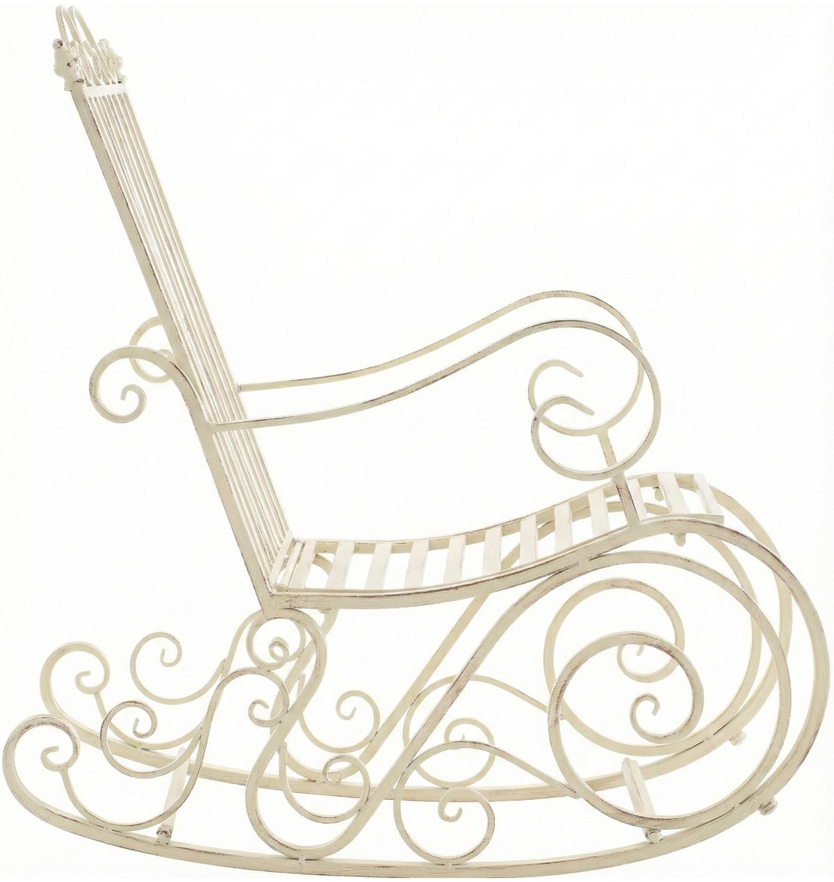 Schommelstoel Smilla antiek/creme antik-creme