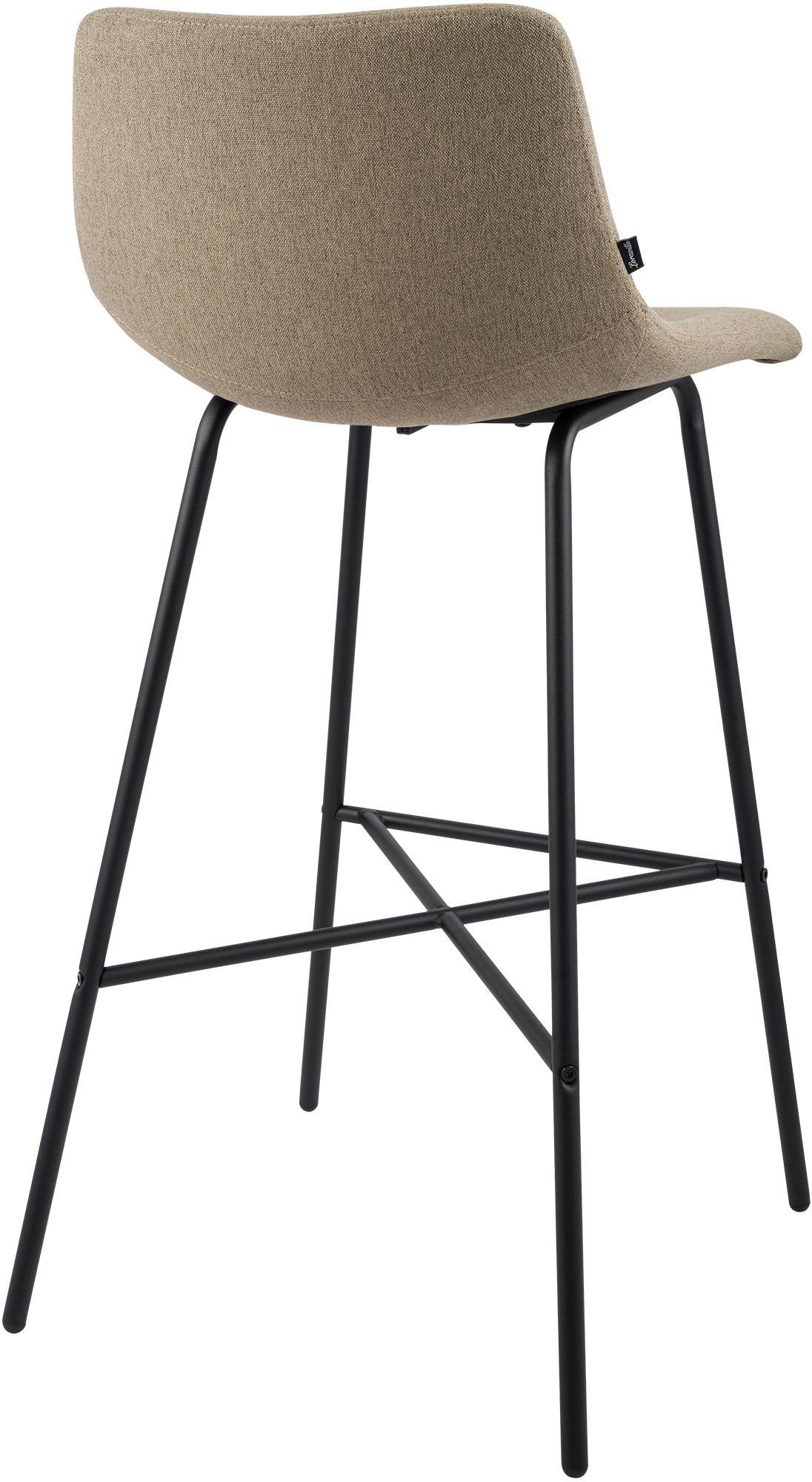 Barkruk Altona taupe,Stof taupe