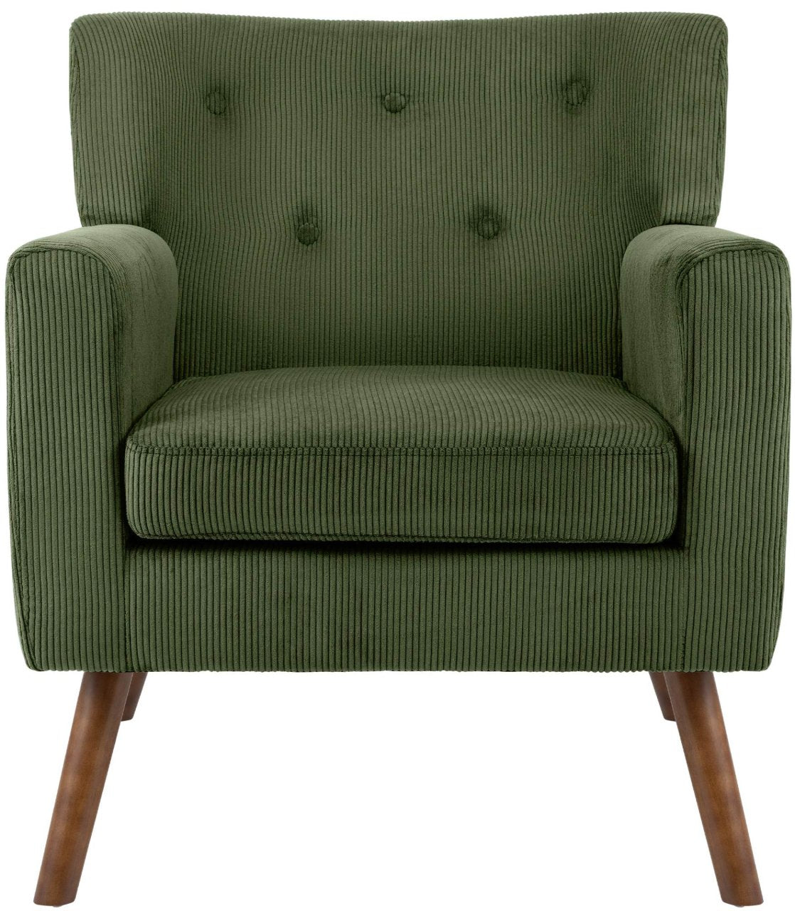 Fauteuil Kioni corduroy groen grün