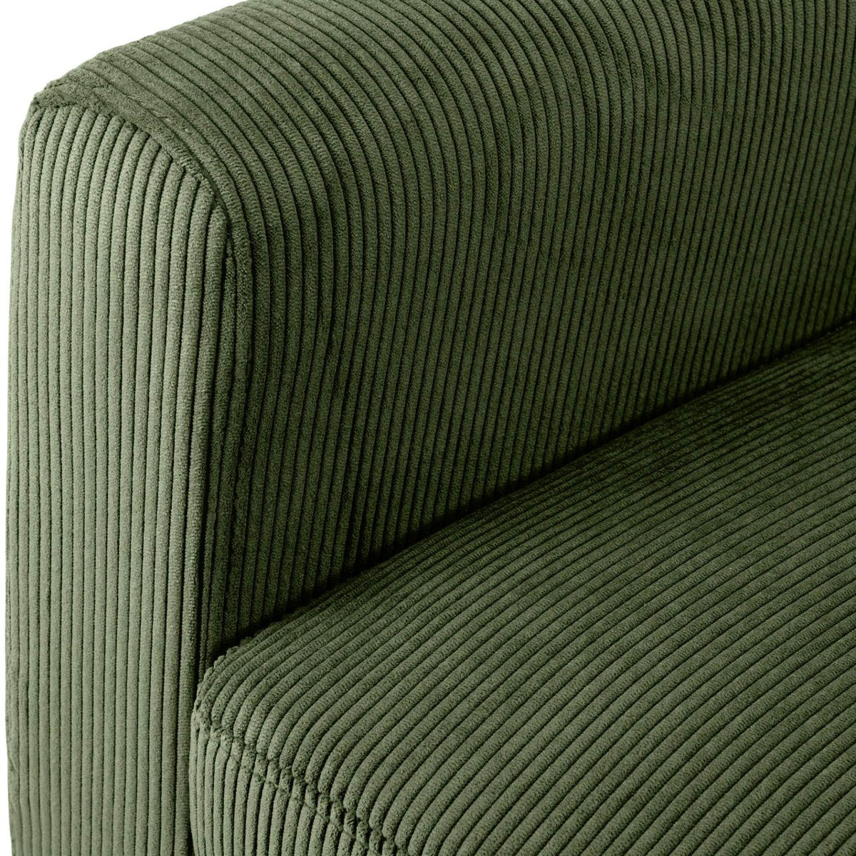 Fauteuil Kioni corduroy groen grün