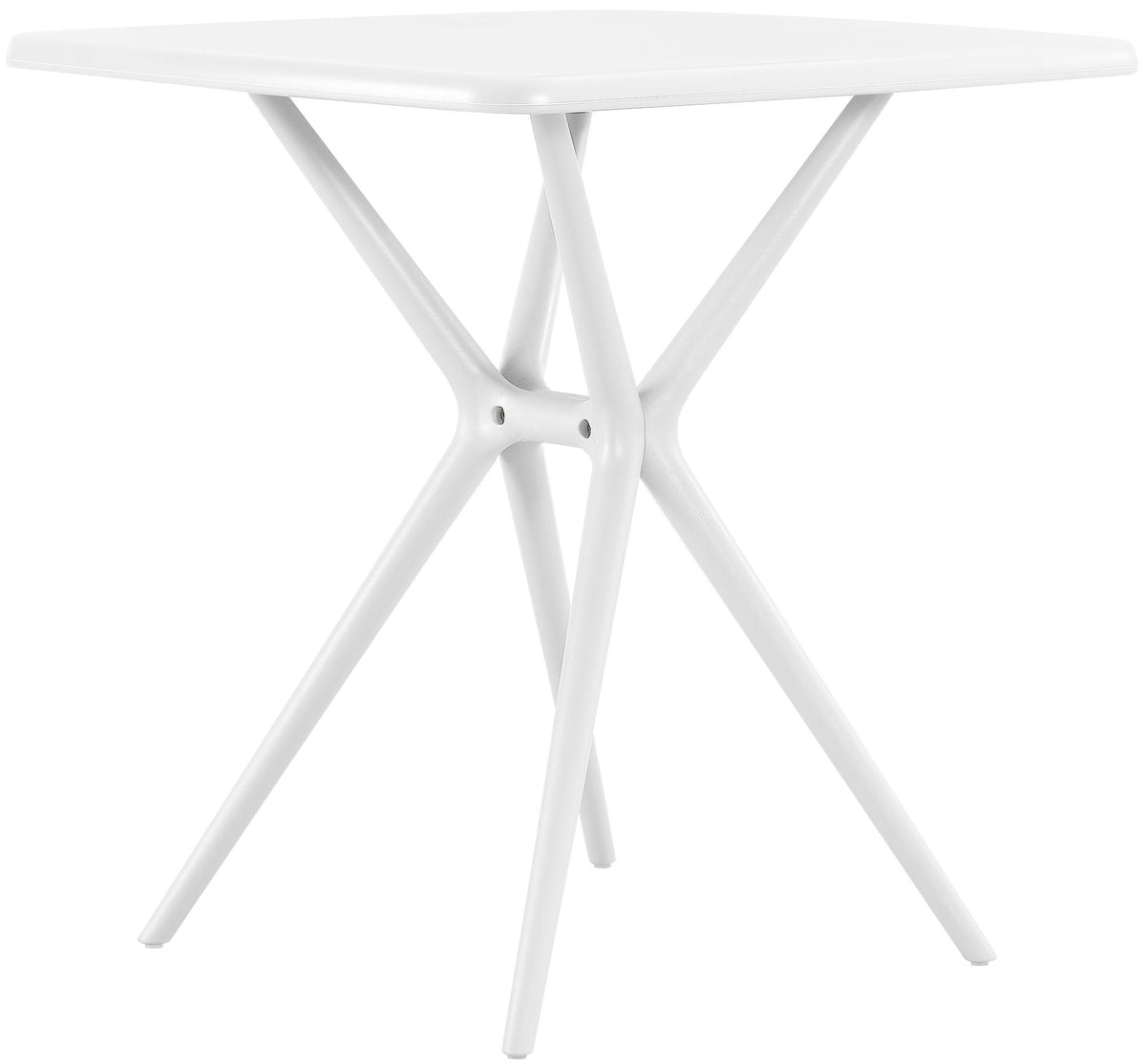 Tisch Becky eckig 72 x 72 cm weiß