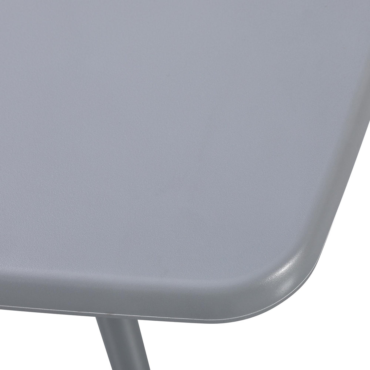 Tisch Becky eckig 72 x 72 cm grau