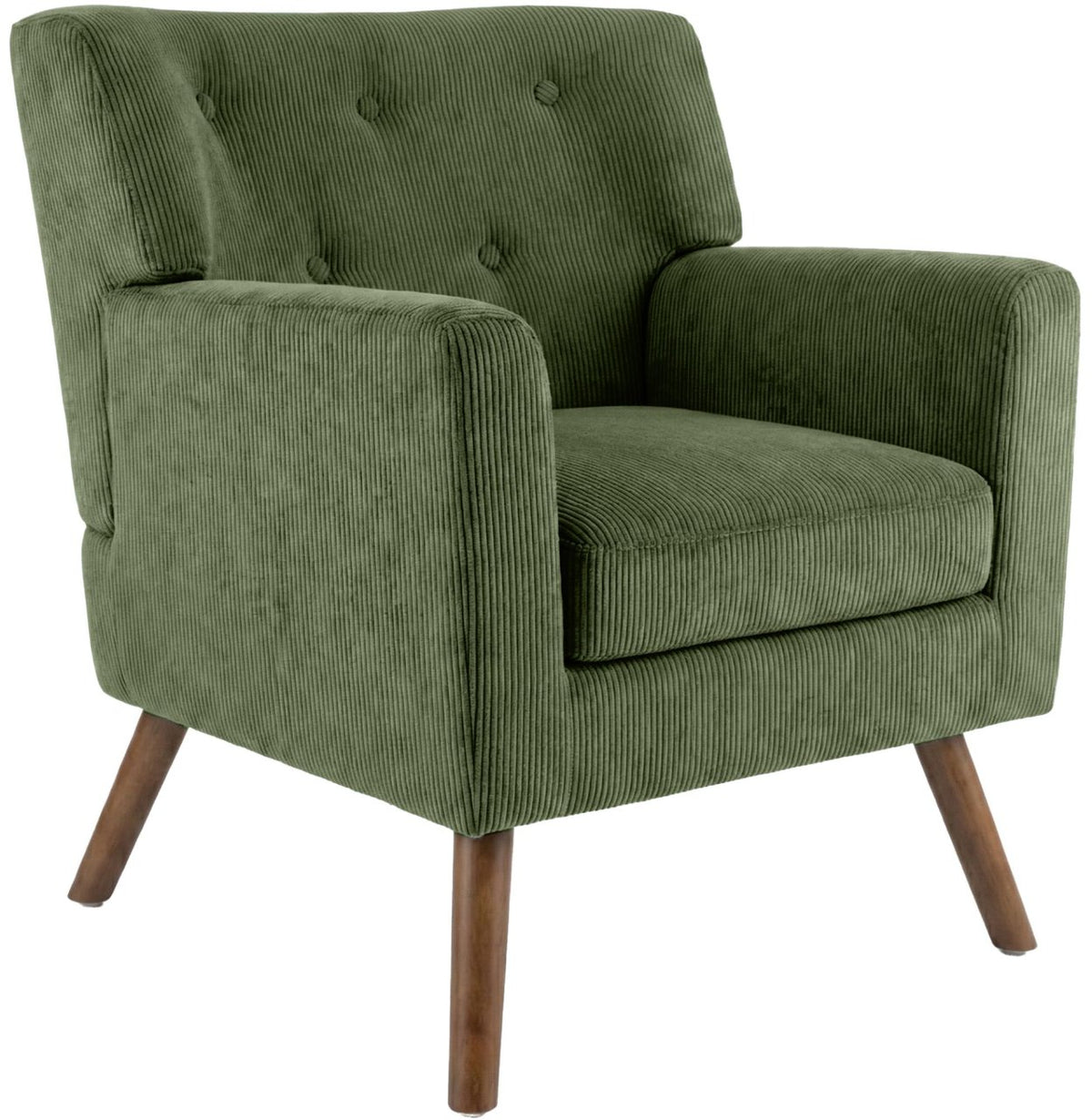 Fauteuil Kioni corduroy groen grün