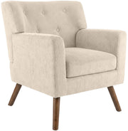 Fauteuil Kioni corduroy creme creme